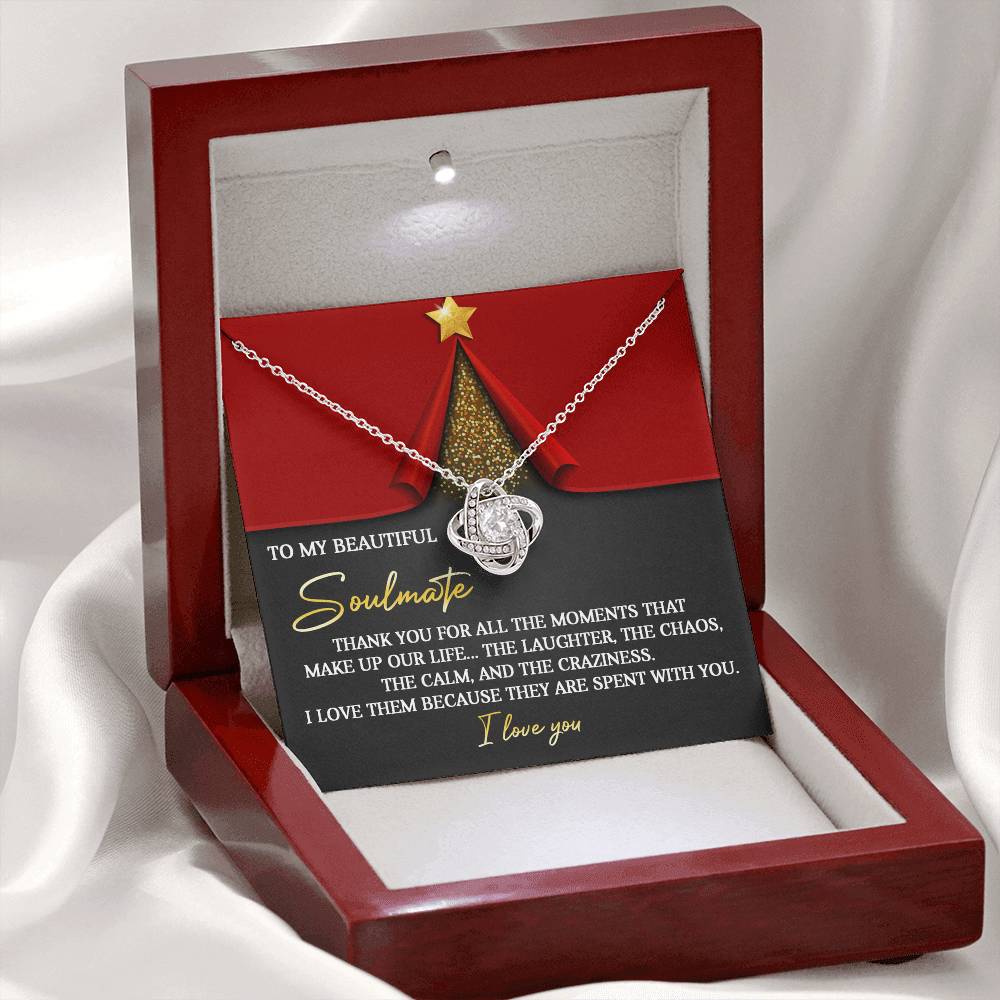 The Moments - Love Knot Necklace For Soulmate For Christmas