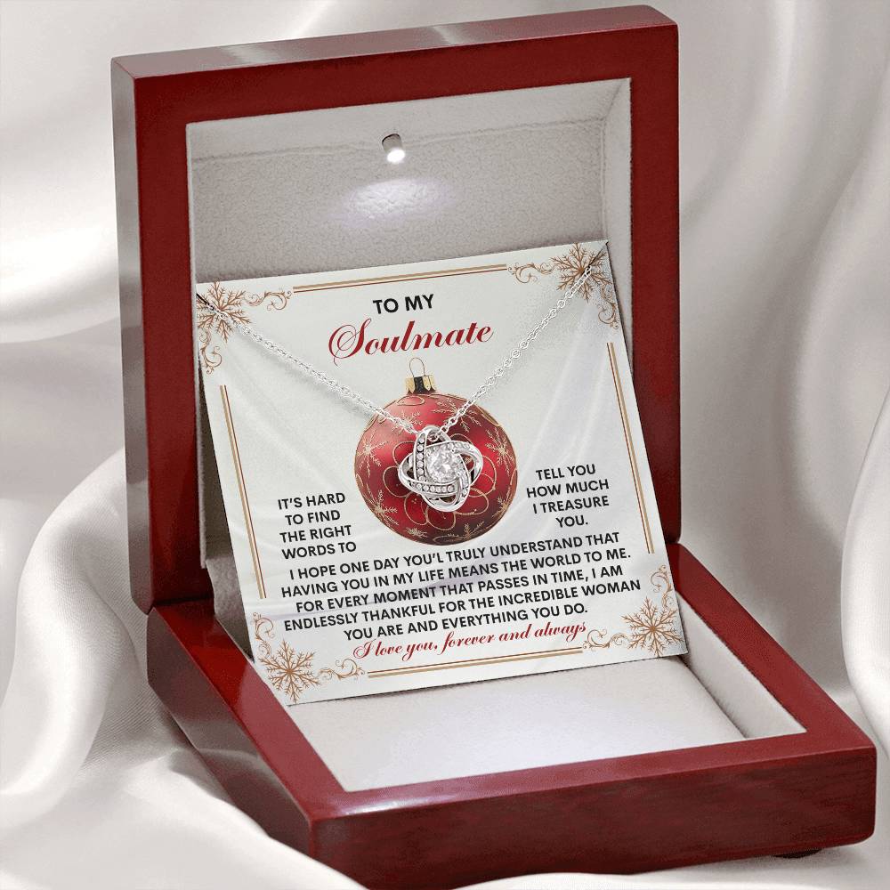 Incredible Woman - Love Knot Necklace For Soulmate For Christmas