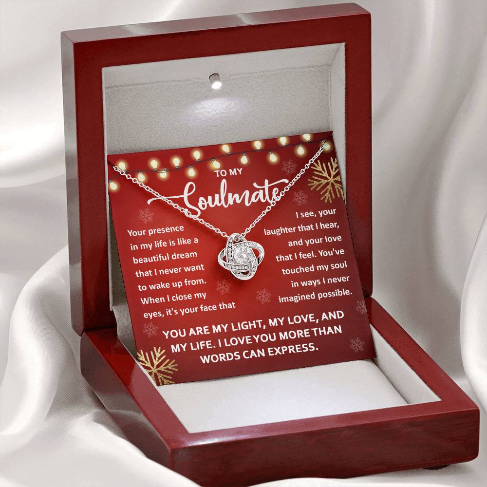Beautiful Dream - Love Knot Necklace For Soulmate For Christmas