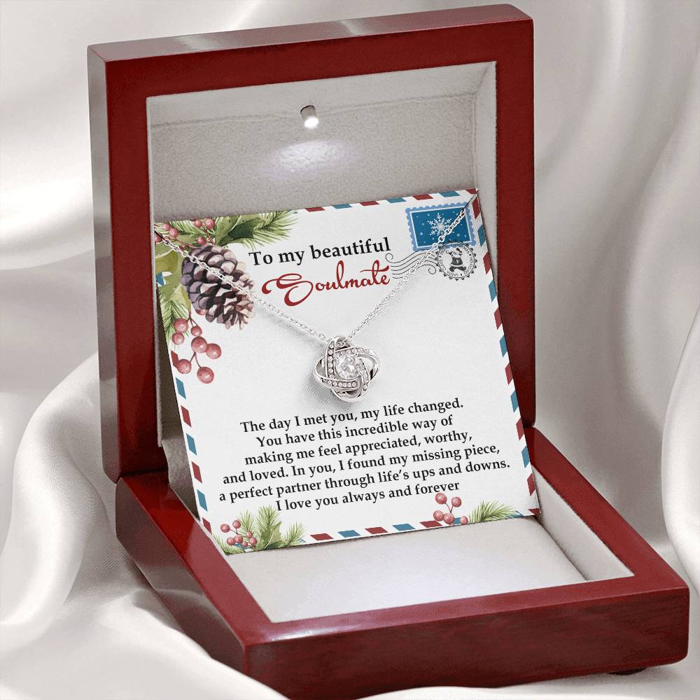 Perfect Partner - Love Knot Necklace For Soulmate For Christmas