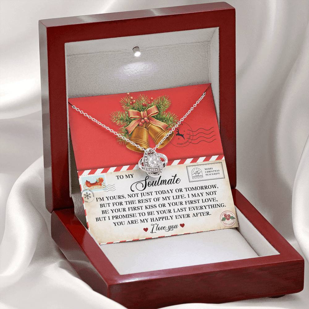 Happily Ever After - Love Knot Necklace For Soulmate For Christmas