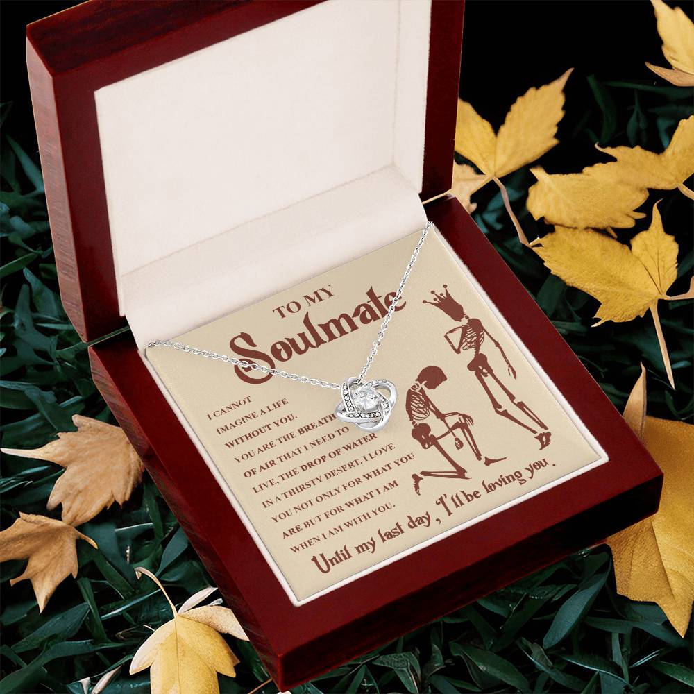 Breath Of Air - Love Knot Halloween Necklace