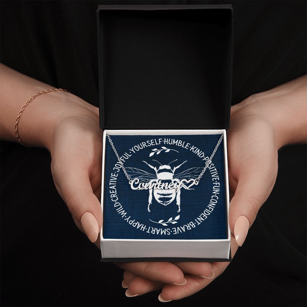 "Bee Something" Identity Necklace