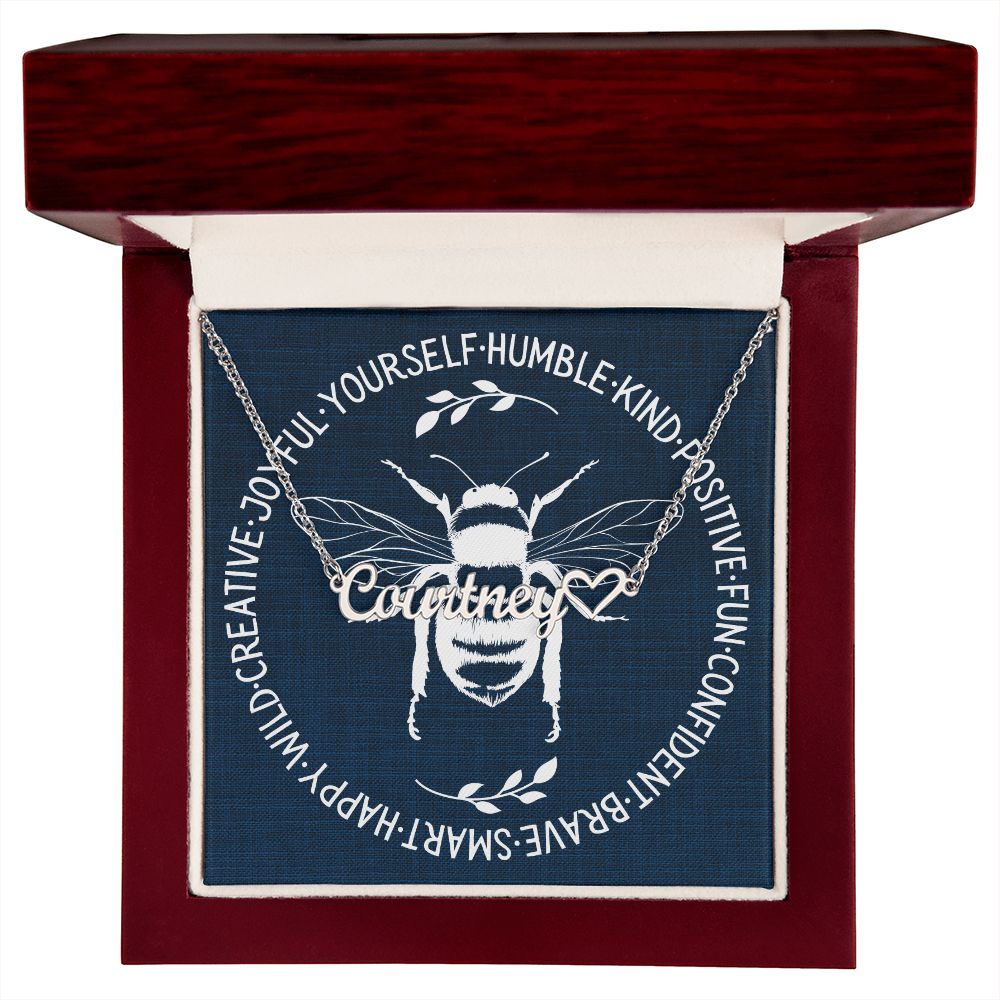 "Bee Something" Identity Necklace