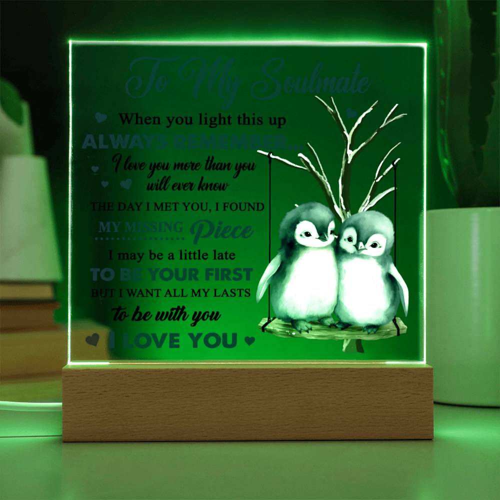 More Than You'll Ever Know - Acrylic Display Centerpiece For Soulmate