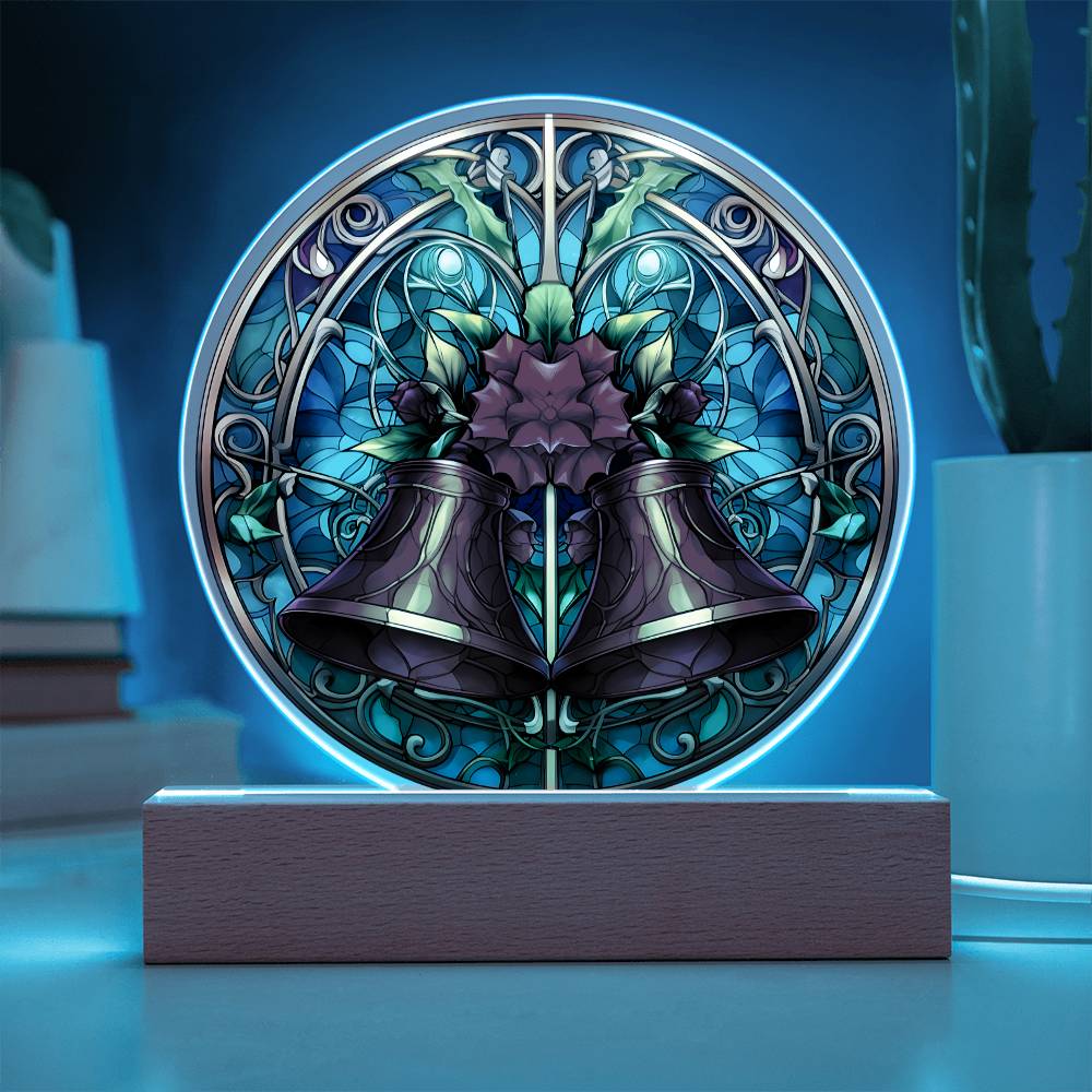 Ding Dong Christmas Bells - Christmas-Themed Acrylic Display Centerpiece