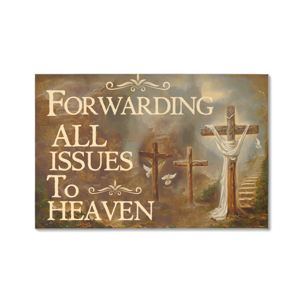 Heaven's Mailbox - Gallery Wrapped Canvas Wall Art