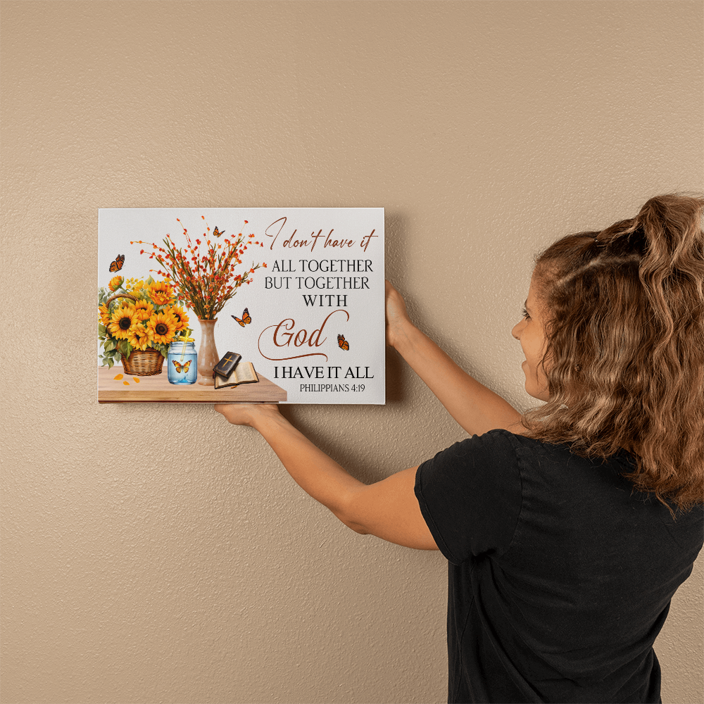 Canvas of Abundance Gallery Wrapped Canvas Wall Art