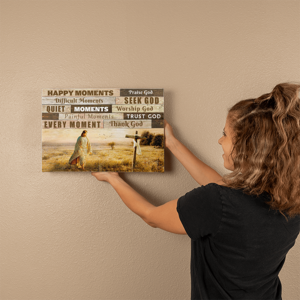 Moments of Faith - Gallery Wrapped Canvas Wall Art