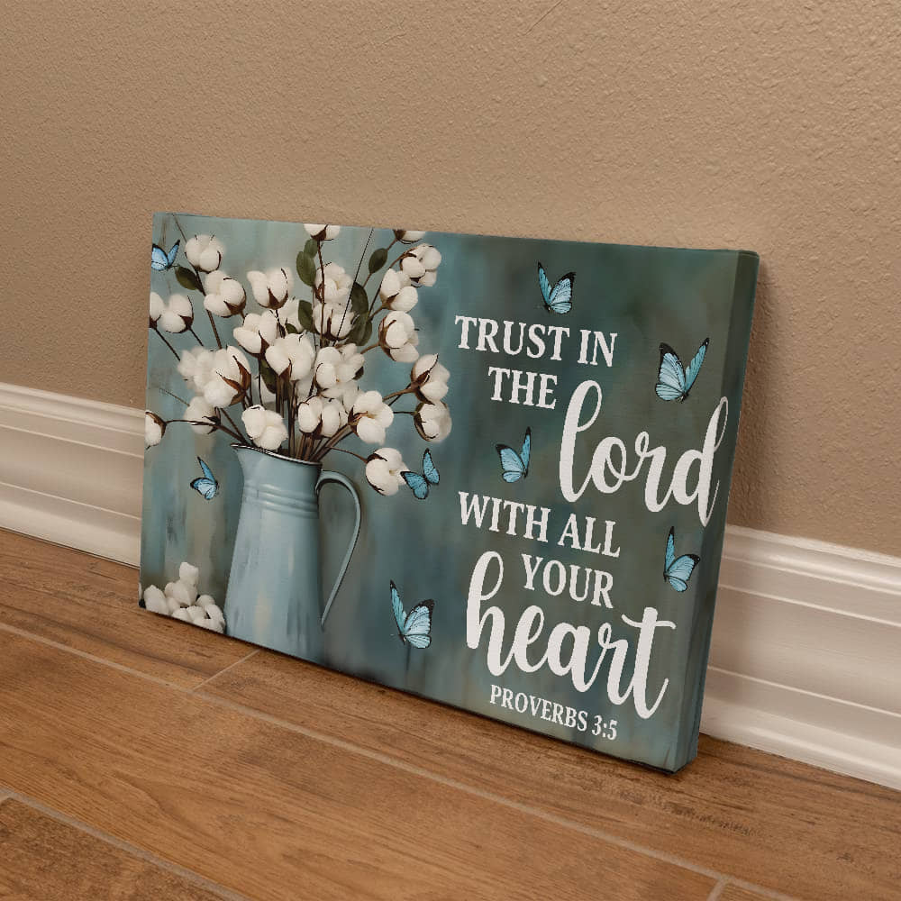 Wholehearted Faith - Gallery Wrapped Canvas Wall Art