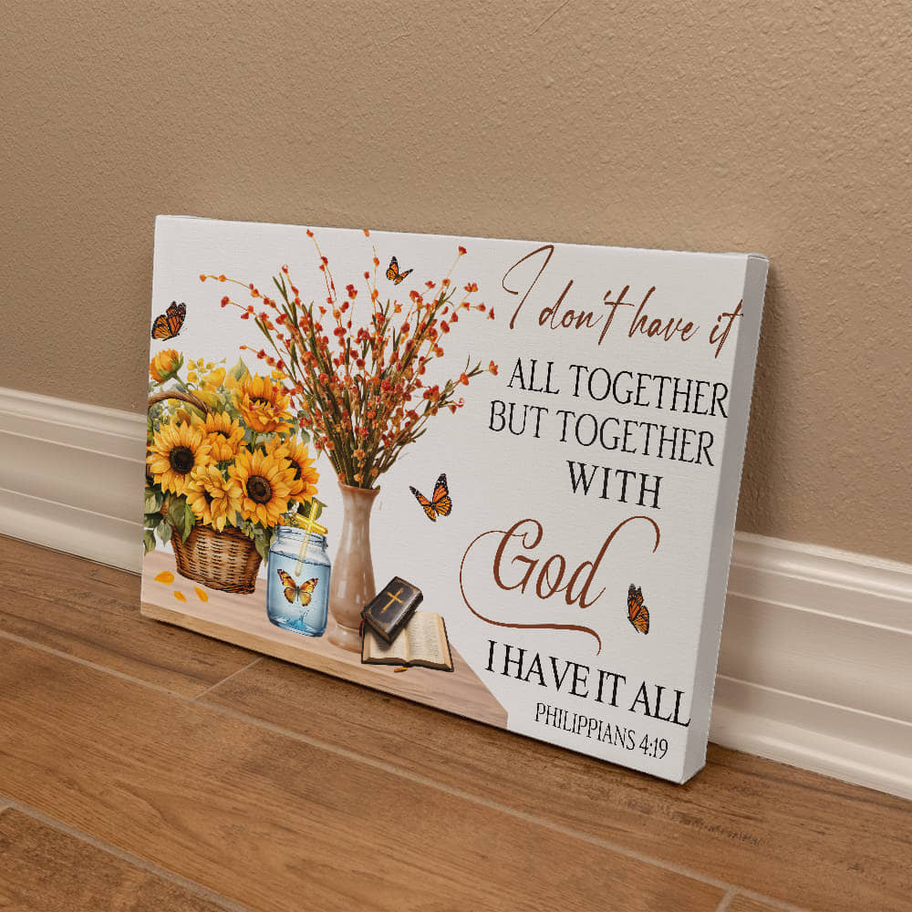 Canvas of Abundance Gallery Wrapped Canvas Wall Art