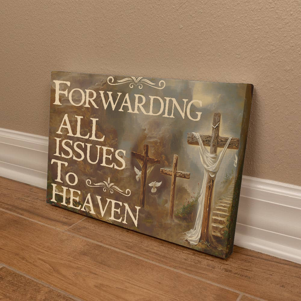 Heaven's Mailbox - Gallery Wrapped Canvas Wall Art