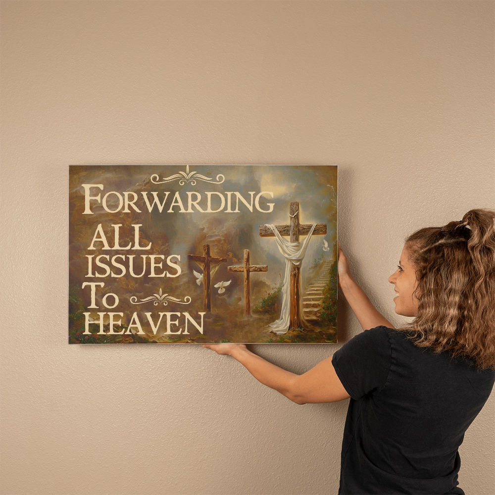 Heaven's Mailbox - Gallery Wrapped Canvas Wall Art