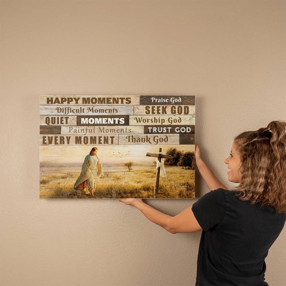 Moments of Faith - Gallery Wrapped Canvas Wall Art