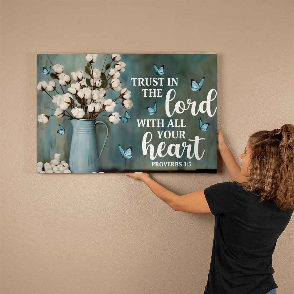 Wholehearted Faith - Gallery Wrapped Canvas Wall Art