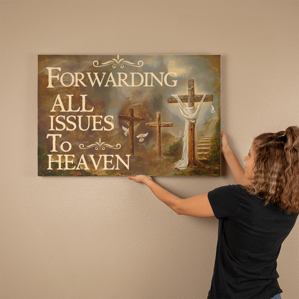 Heaven's Mailbox - Gallery Wrapped Canvas Wall Art