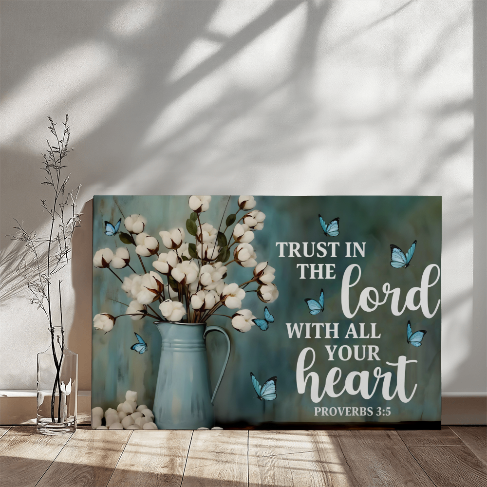 Wholehearted Faith - Gallery Wrapped Canvas Wall Art