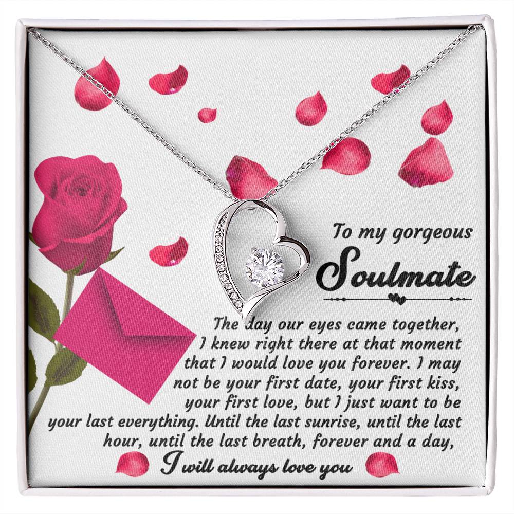 Right There At That Moment - Forever Love Necklace For Soulmate