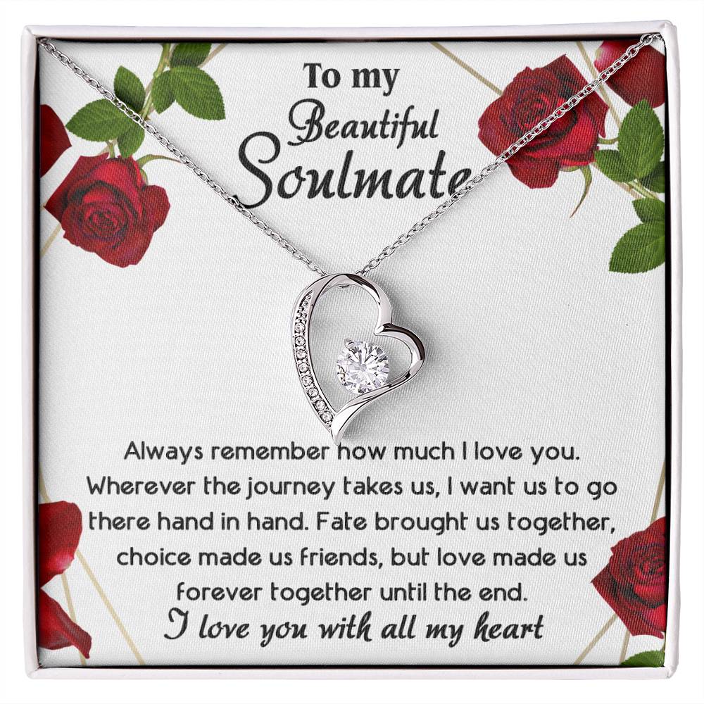 Our Journey Together - Forever Love Necklace For Soulmate
