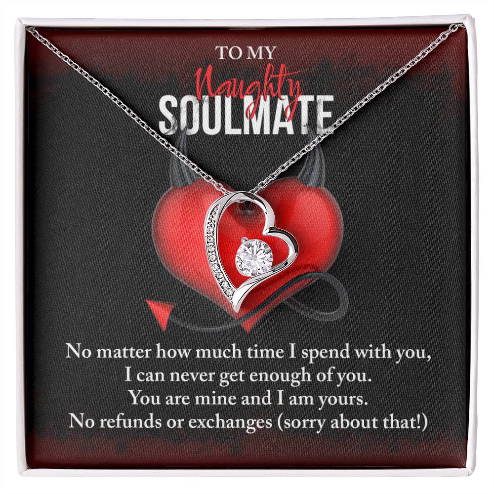 No Refunds Or Exchanges - Forever Love Necklace For Soulmate