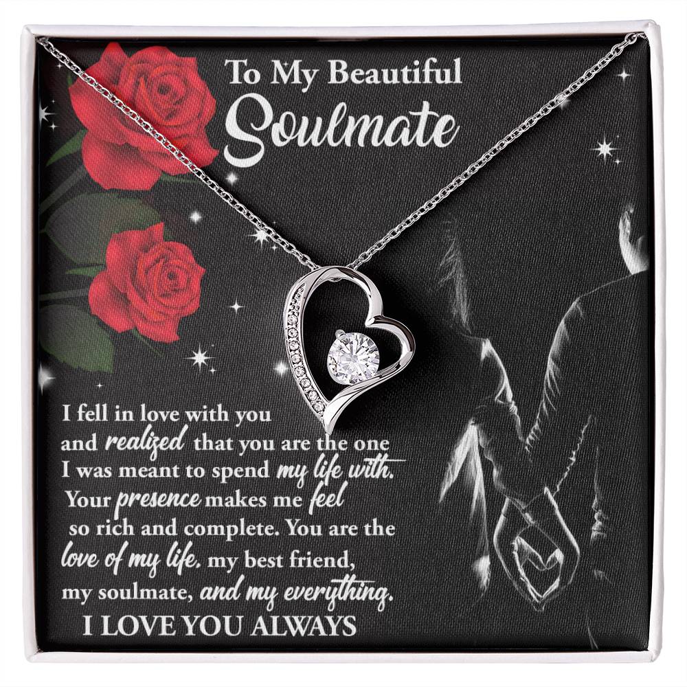 The Love Of My Life - Forever Love Necklace For Soulmate