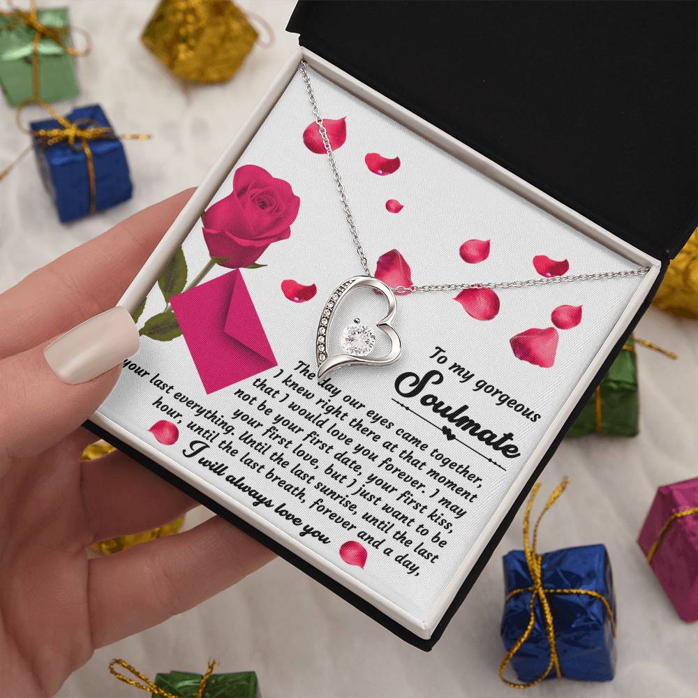 Right There At That Moment - Forever Love Necklace For Soulmate