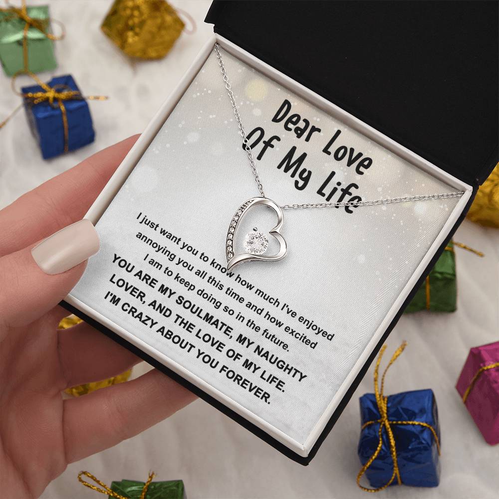 Crazy About You Forever - Forever Love Necklace For The Love Of My Life