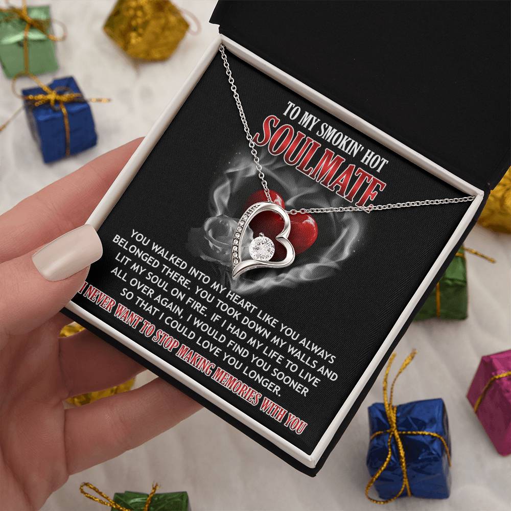 You Lit My Soul On Fire - Forever Love Necklace For Soulmate