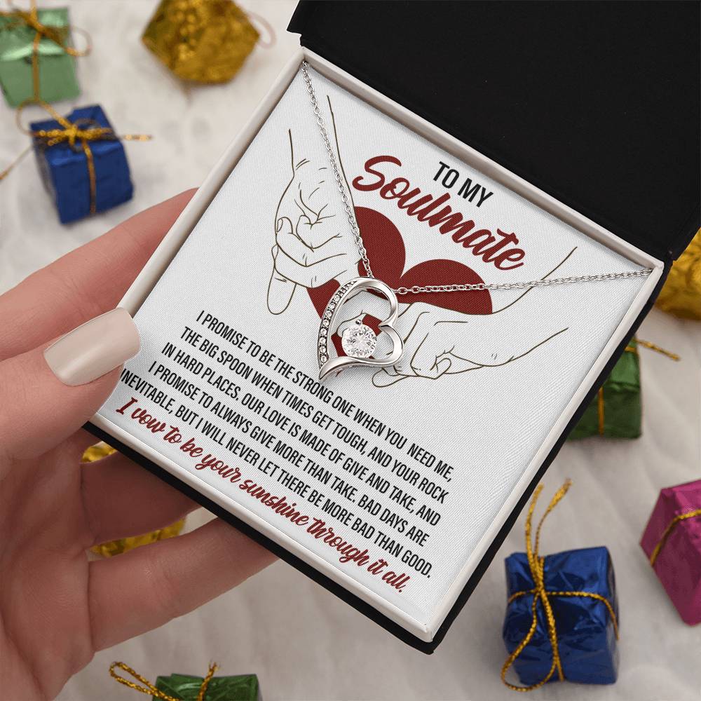 Your Sunshine Through It All - Forever Love Necklace For Soulmate