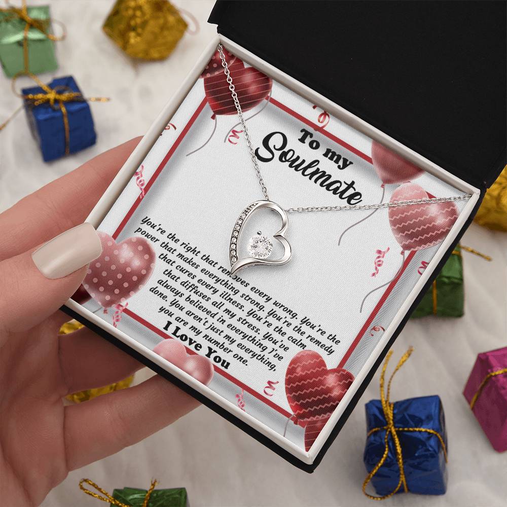 My Number One - Forever Love Necklace For Soulmate