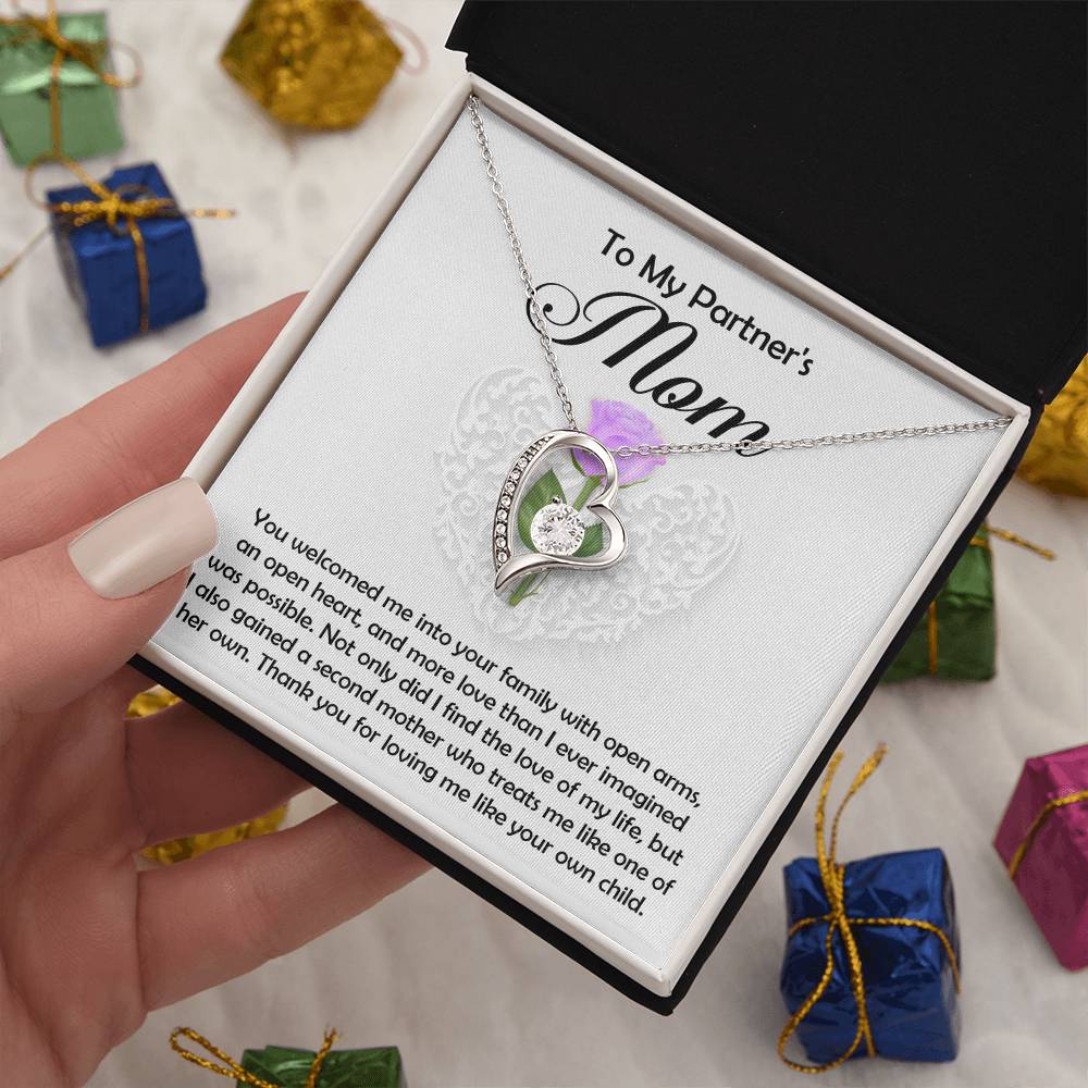 Like Your Own Child - Forever Love Necklace For Partner's Mom