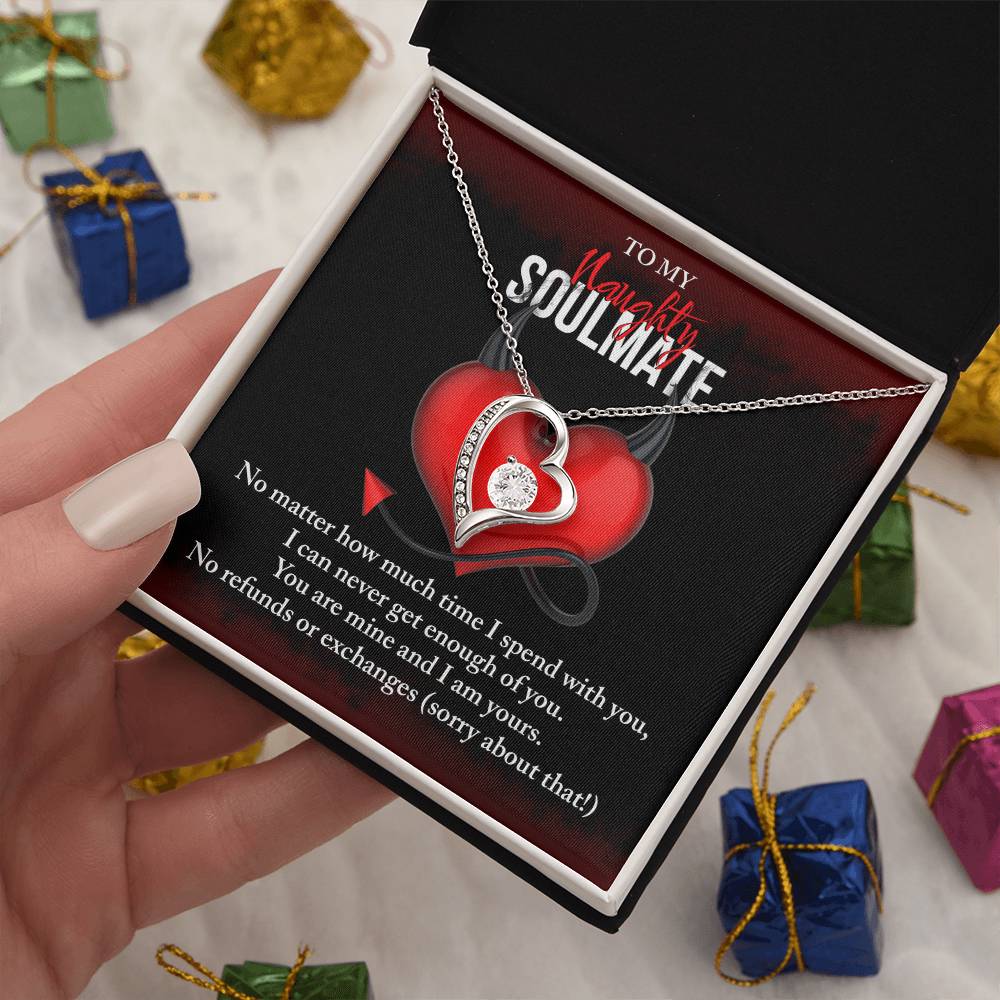 No Refunds Or Exchanges! - Forever Love Necklace For Your (Naughty) Soulmate