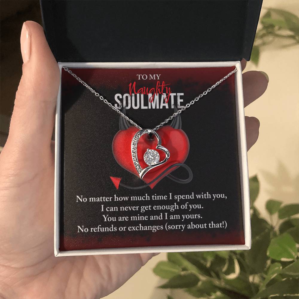 No Refunds Or Exchanges! - Forever Love Necklace For Your (Naughty) Soulmate