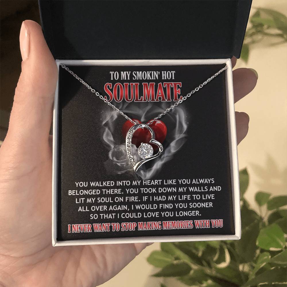 You Lit My Soul On Fire - Forever Love Necklace For Soulmate
