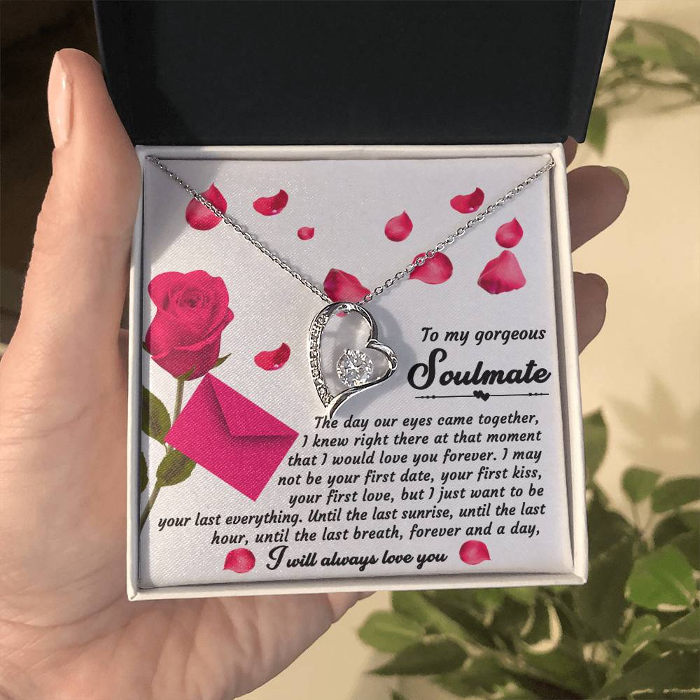 Right There At That Moment - Forever Love Necklace For Soulmate