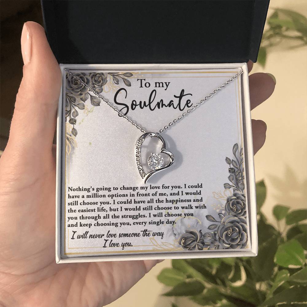 Keep Choosing You - Forever Love Necklace For Soulmate