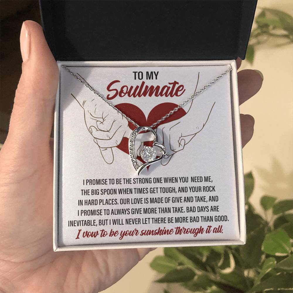 Your Sunshine Through It All - Forever Love Necklace For Soulmate