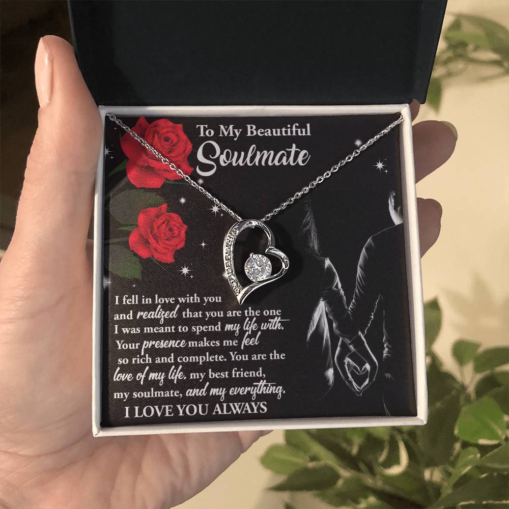 The Love Of My Life - Forever Love Necklace For Soulmate