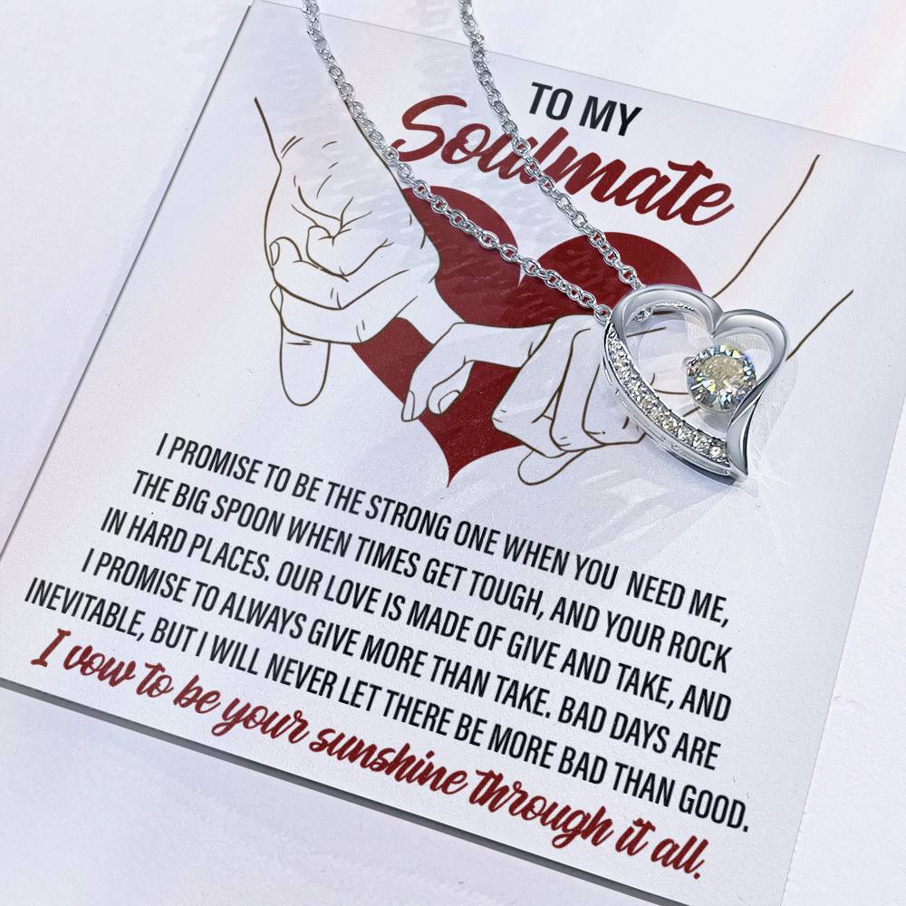 Your Sunshine Through It All - Forever Love Necklace For Soulmate