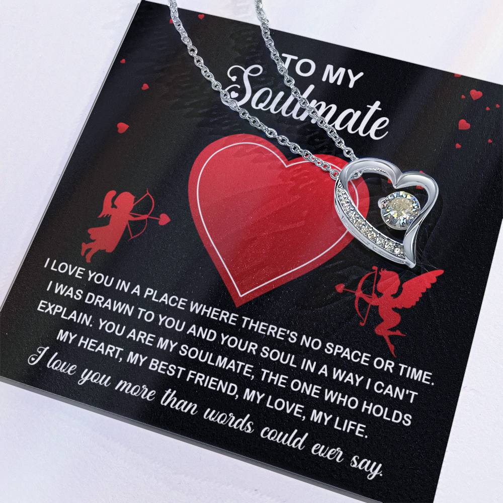 Drawn To You - Forever Love Necklace For Soulmate