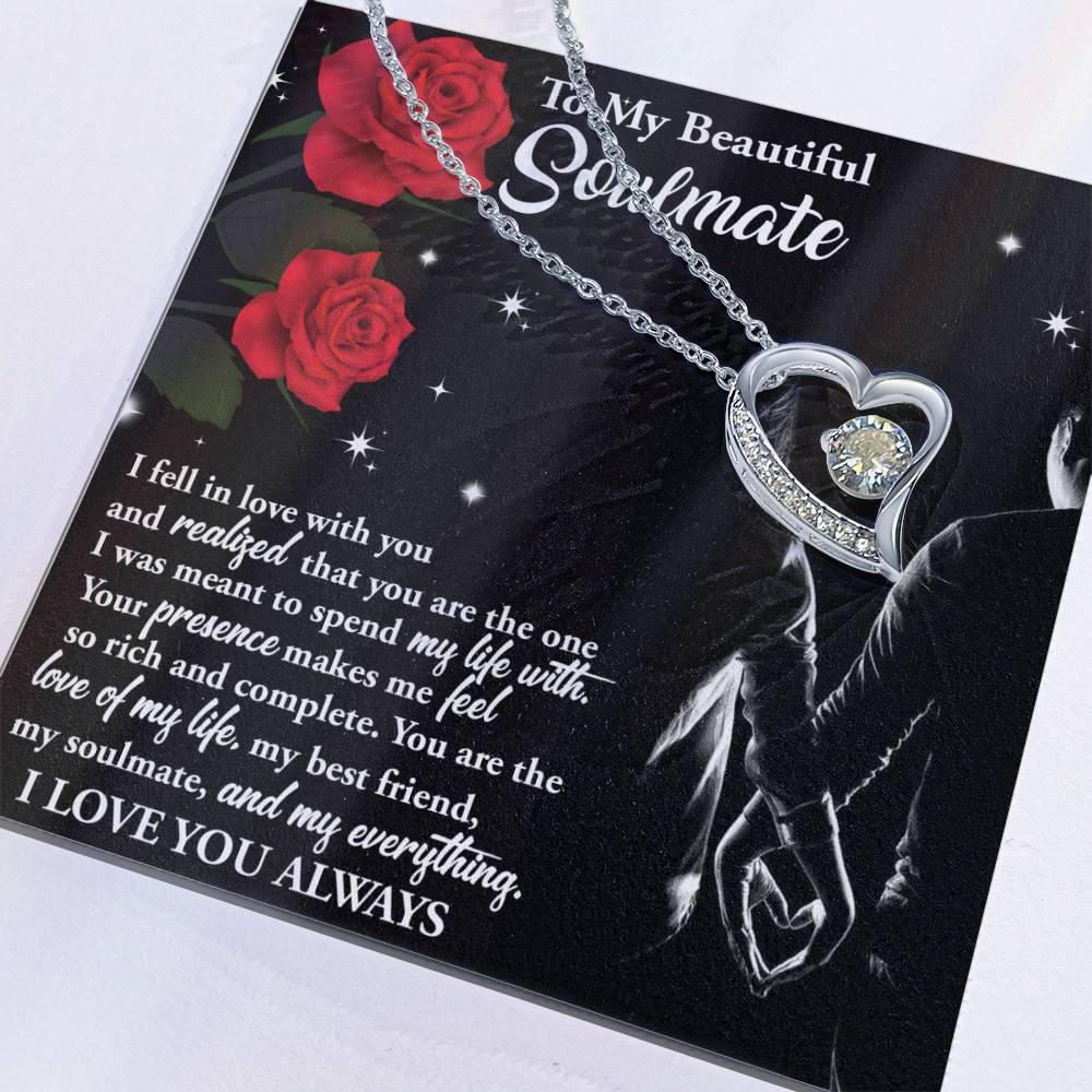 The Love Of My Life - Forever Love Necklace For Soulmate