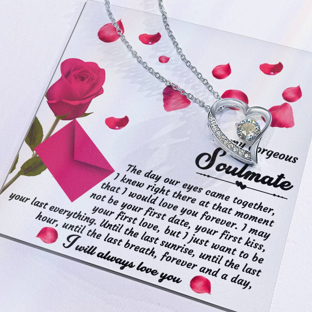 Right There At That Moment - Forever Love Necklace For Soulmate