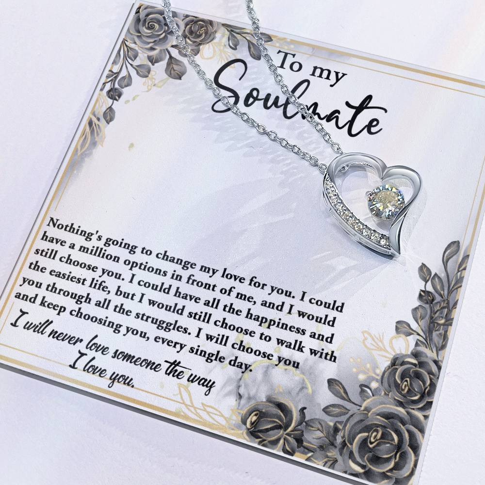 Keep Choosing You - Forever Love Necklace For Soulmate