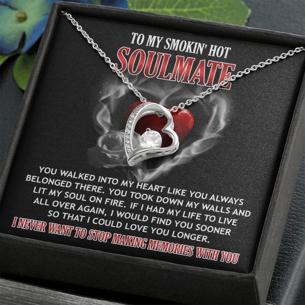 You Lit My Soul On Fire - Forever Love Necklace For Soulmate