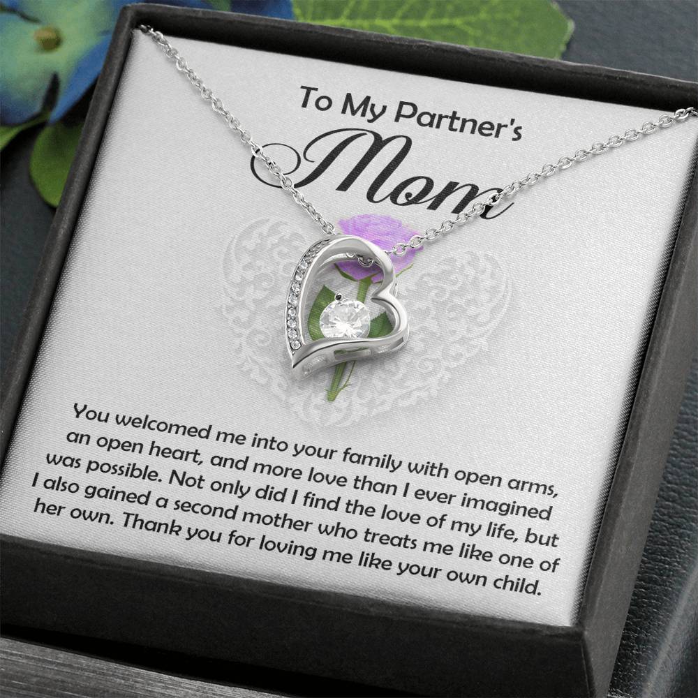 Like Your Own Child - Forever Love Necklace For Partner's Mom