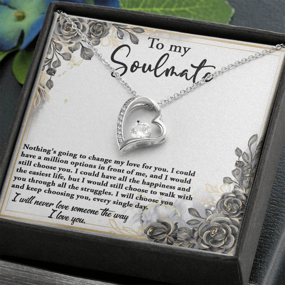 Keep Choosing You - Forever Love Necklace For Soulmate