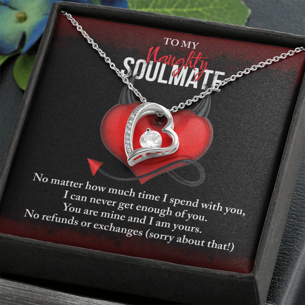 No Refunds Or Exchanges - Forever Love Necklace For Soulmate
