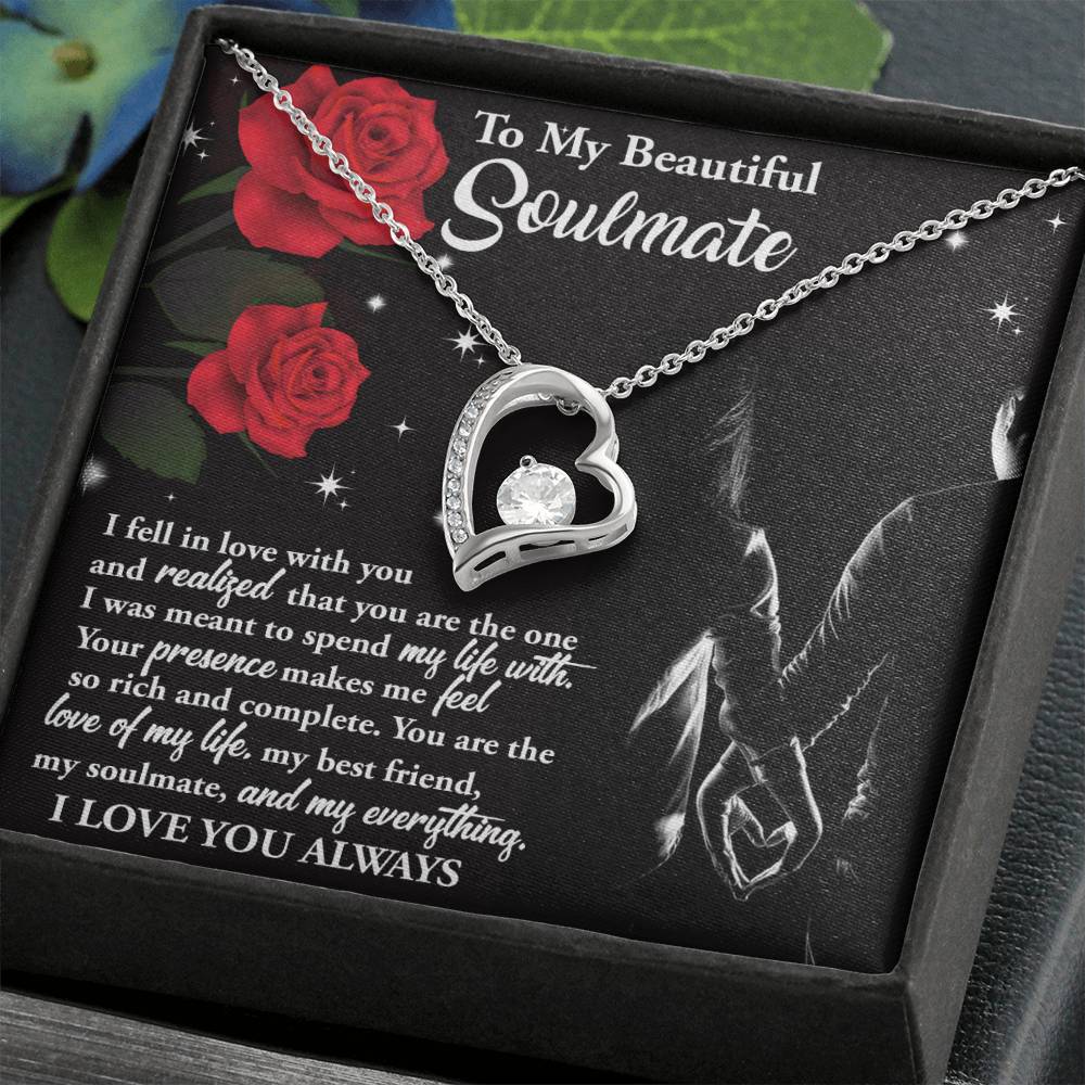 The Love Of My Life - Forever Love Necklace For Soulmate