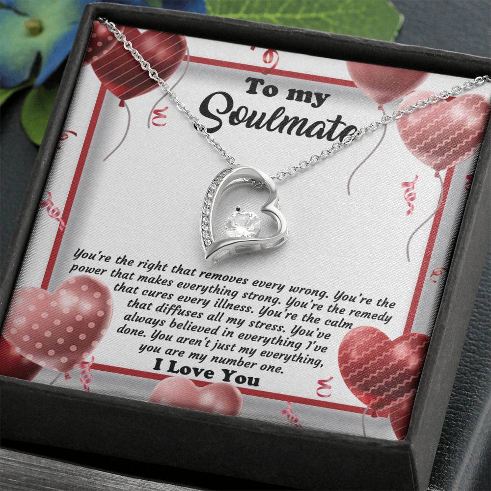 My Number One - Forever Love Necklace For Soulmate