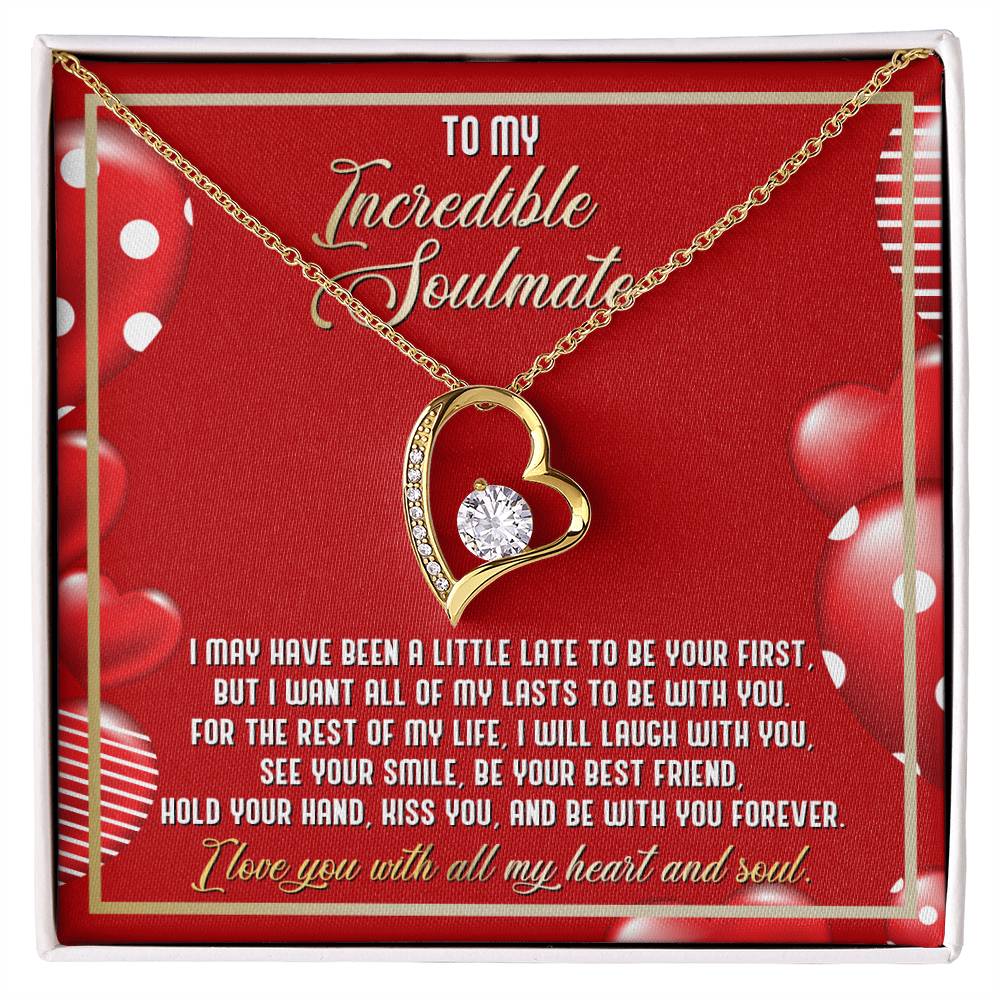 For The Rest Of My Life - Forever Love Necklace For Soulmate